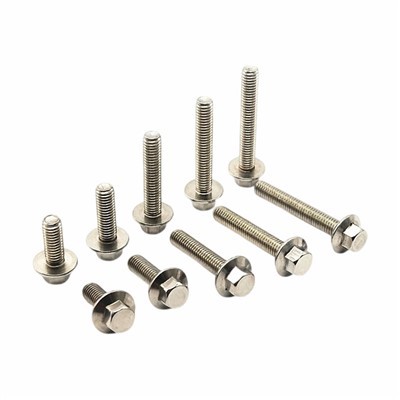 Baut Flange Hex Baja Tahan Karat DIN6921